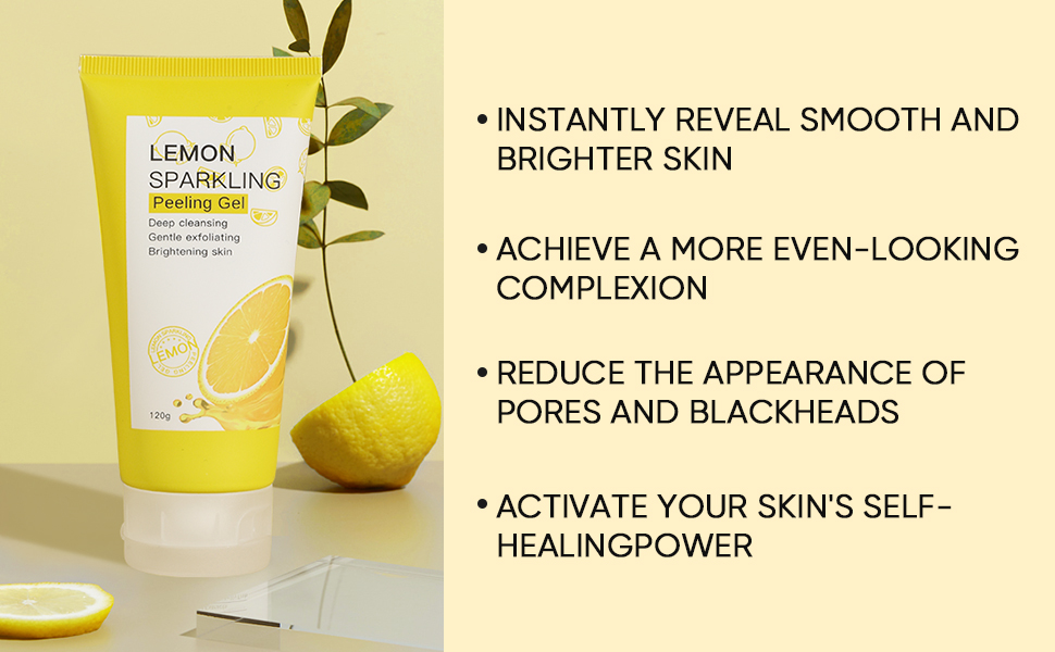 Exfoliating Peeling Gel for Skin Smooth and Brighter