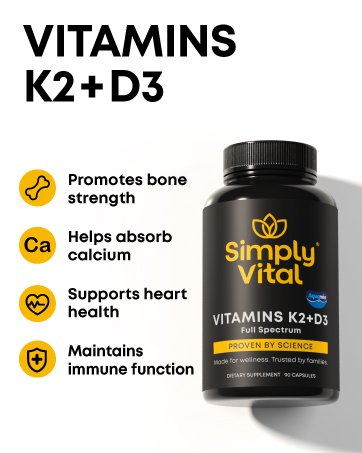 Vitamins K2 + D3