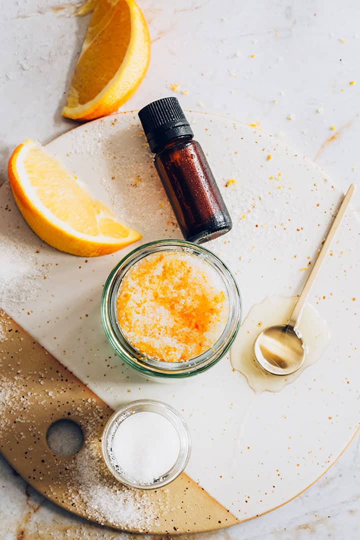 Citrus Honey Scrub Recipe