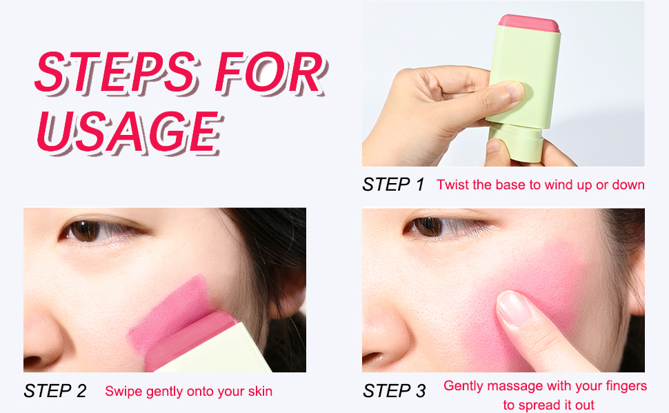 Multi-Use Makeup Blush Stick